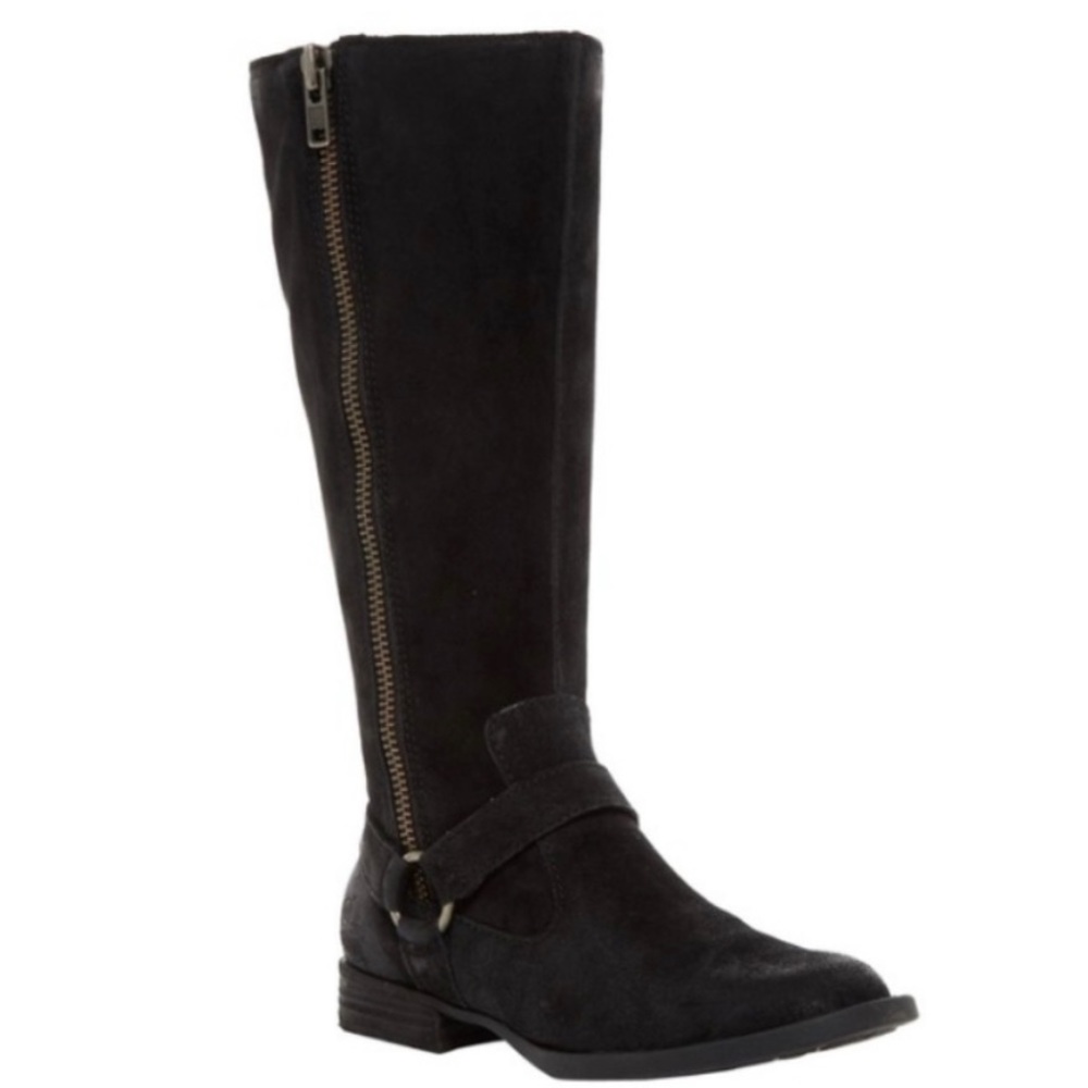 Beautiful Black Suede Boots